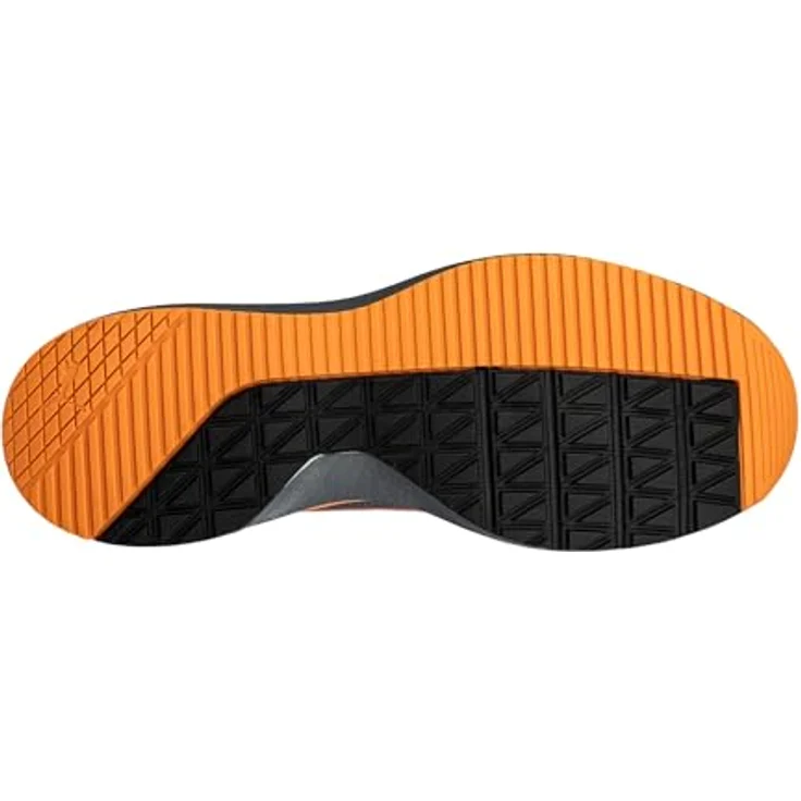 Puma S1PS Slide Sicherheitsschuhe, Grey/Orange, mit Fiberglas-Zehenschutzkappe und rutschfester Laufsohle, Größe 40 – Bild 2