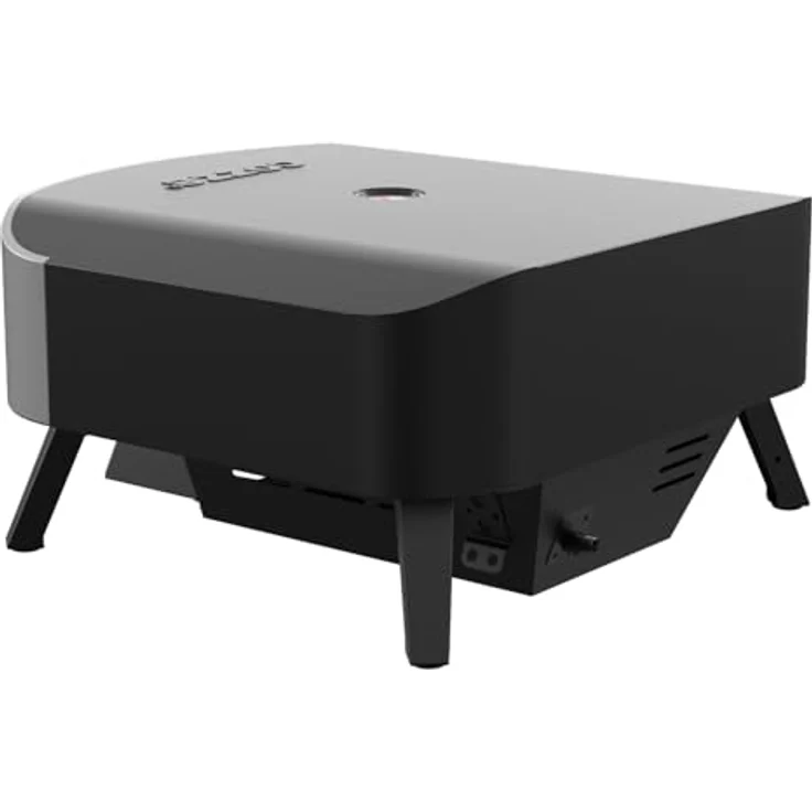 COZZE Gas-Pizzaofen Classic 17", 8 kW, Backtemperatur bis 450°C, tragbar, inkl. Cordierit-Pizzastein, Grillfläche 43 x 43 cm – Bild 6