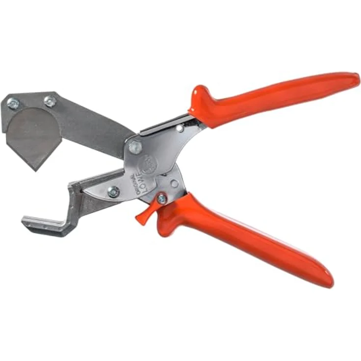 Original LÖWE Gartenschere Original LÖWE 5 Schlauchschere mit Dreiecksklinge 5.504, für Gummi Schläuche, 23 cm, 270 g, 28 mm Kapazität, blau – Bild 3