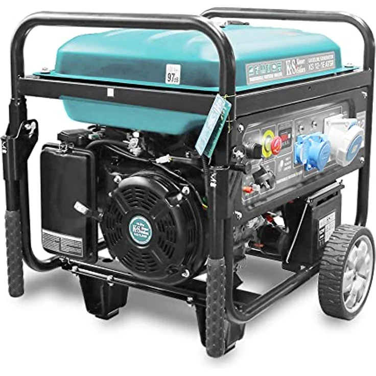 Könner & Söhnen KS 12-1E ATSR Benzin Stromerzeuger 9200 Watt, 1x63A – Bild 8
