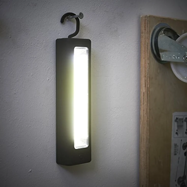 Northpoint LED Werkstattlampe Arbeitslampe Stableuchte 300 Lumen Kabellos Magnet Haken, Batteriebetrieben – Bild 5