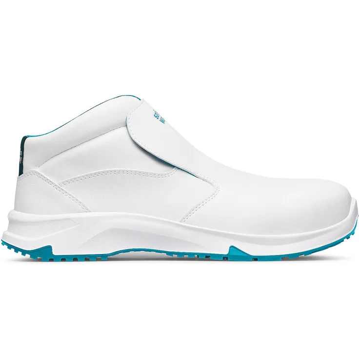 Exena Safeway Emerald Sicherheitsschuh Mid S2, metallfrei, weiß, Größe 39, EN ISO 20345:2022+A1:2024, FO SR