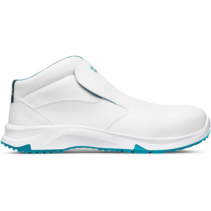 Exena Safeway Emerald Sicherheitsschuh Mid S2, metallfrei, weiß, Größe 39, EN ISO 20345:2022+A1:2024, FO SR