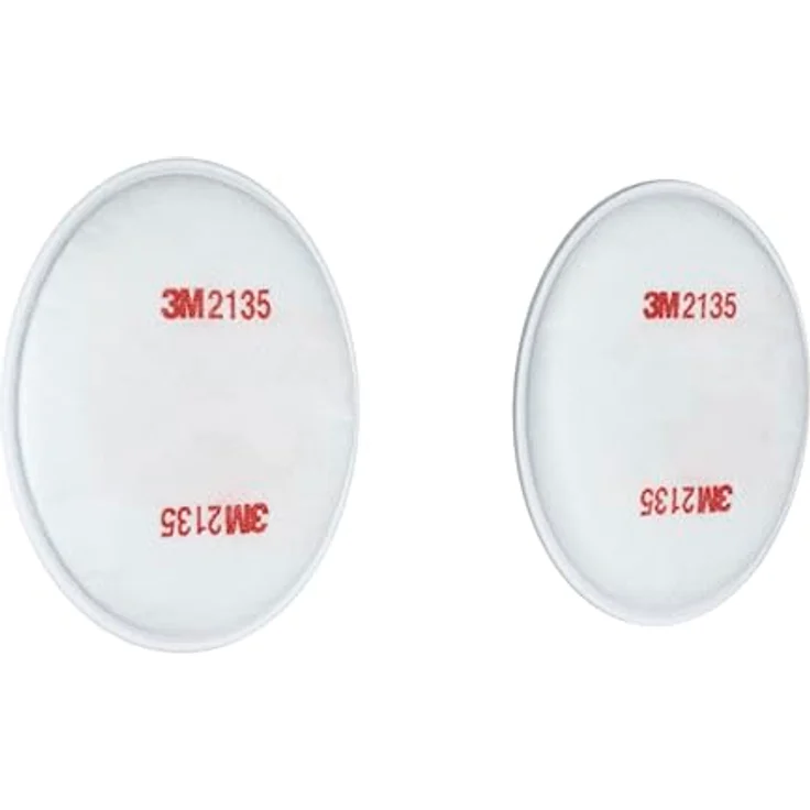 3M Partikelfilter 2135PRO1 - Feinstaubfilter mit Schutzstufe P3 für 3M Atemschutzmaske - 1 Paar P3 Filter mit innovativer Filtertechnologie – Bild 4