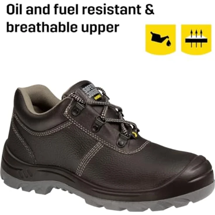 Safety Jogger Bestrun, Sicherheitsschuh mit Stahlzehenkappe und durchtrittsicherer Stahlzwischensohle, Naturleder – Bild 5