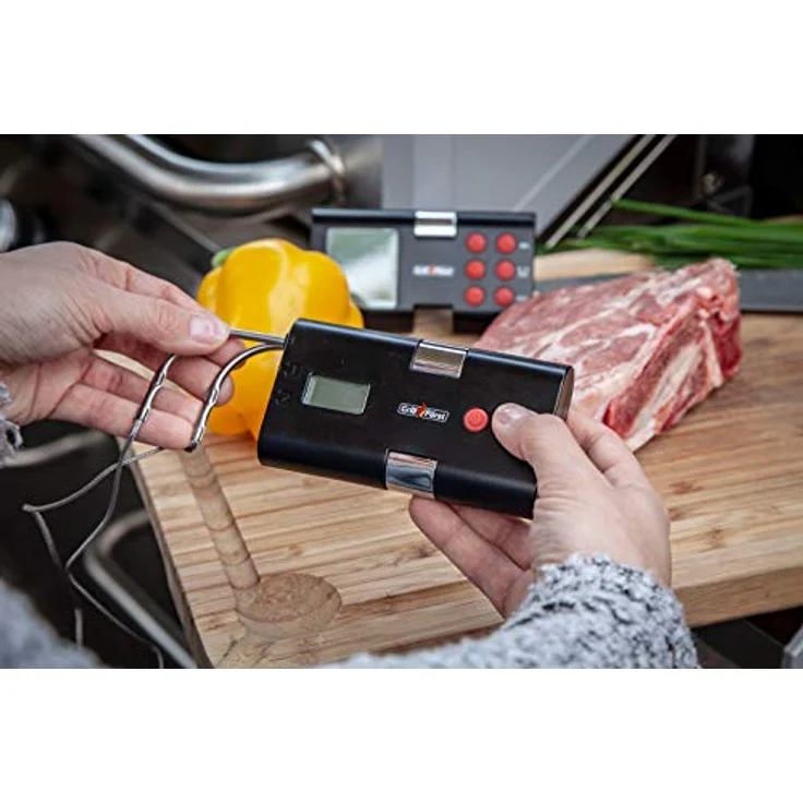 Grillfürst Grillthermometer - Funk-Thermometer - Fleischthermometer - Bratenthermometer – Bild 5