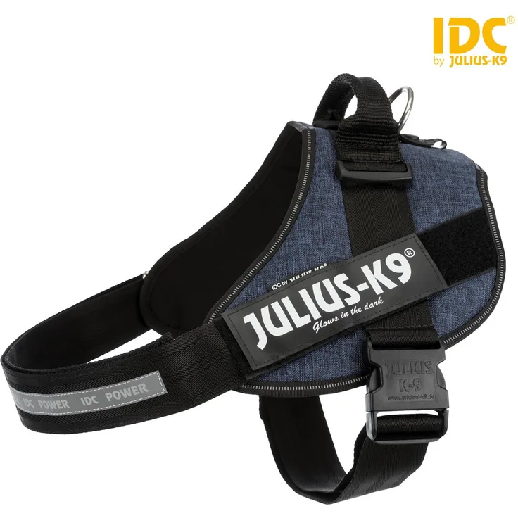 Julius-K9® IDC Powergeschirr Gr. 0 bis XXL jeans Gr. 4 (XXL)