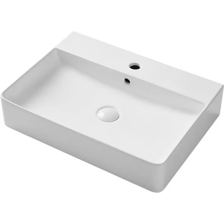 Waschtisch Prag Matt Weiß, 60 cm