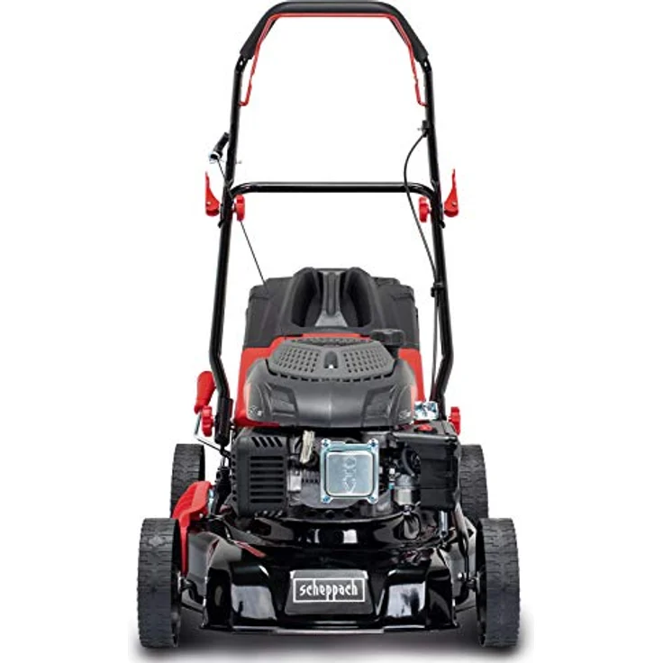 Scheppach MP150-46 Benzin Rasenmäher - 46cm Schnittbreite | 3,5 PS | 7-fache Schnitthöhenverstellung | 55 Liter Fangkorb | Seitenauswurf | Mulchfunktion | Reinigungsfunktion – Bild 5