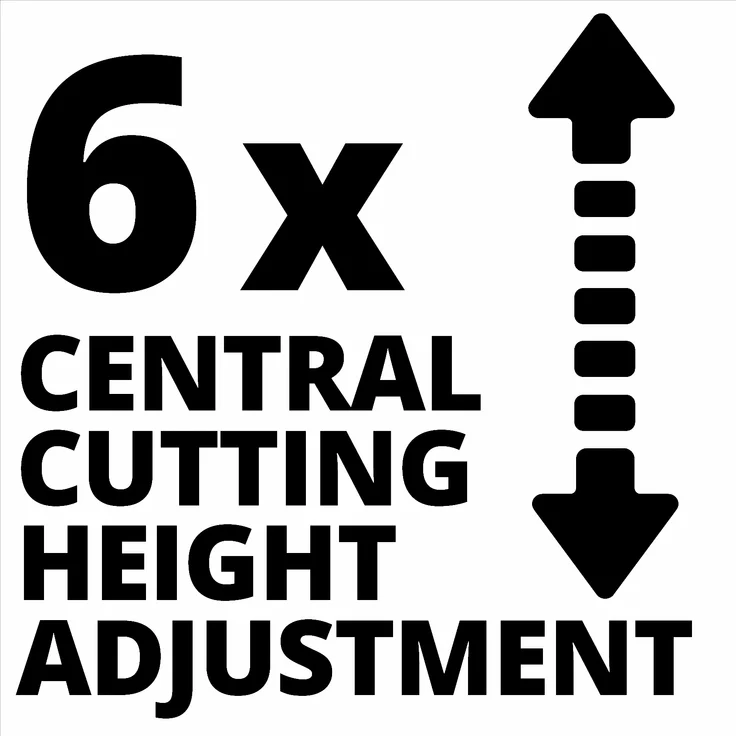 Einhell Akku-Rasenmäher GE-CM 36 Li Kit - Li-Ion, (2x3,0 Ah), bis 300 m², 36 cm Schnittbreite, 6-stufige zentrale Schnitthöhenverstellung, inkl. 2x 3,0 Ah Akkus + 2x Ladegeräte – Bild 12