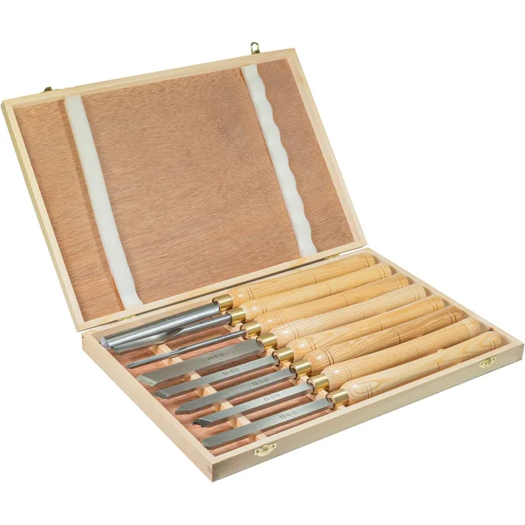 HSS Profi Drechselmesser Set Drechseleisen Satz Drechseln Beitel f. Drechselbank