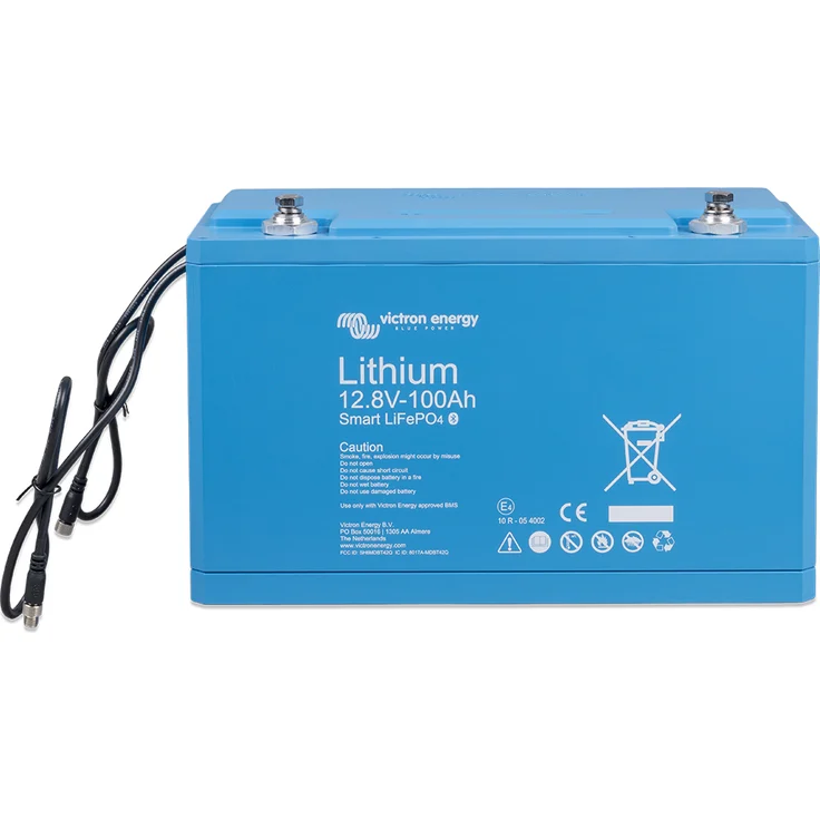 Victron LiFePO4 12,8/100 Smart Akkue 12,8V 100Ah 1280Wh – Bild 1