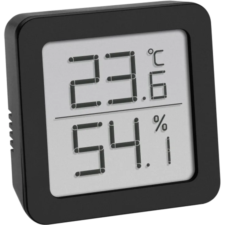 TFA Dostmann FUN Funk-Thermometer Schwarz