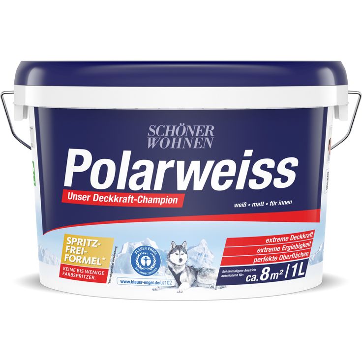 Schöner Wohnen Polarweiß 1L