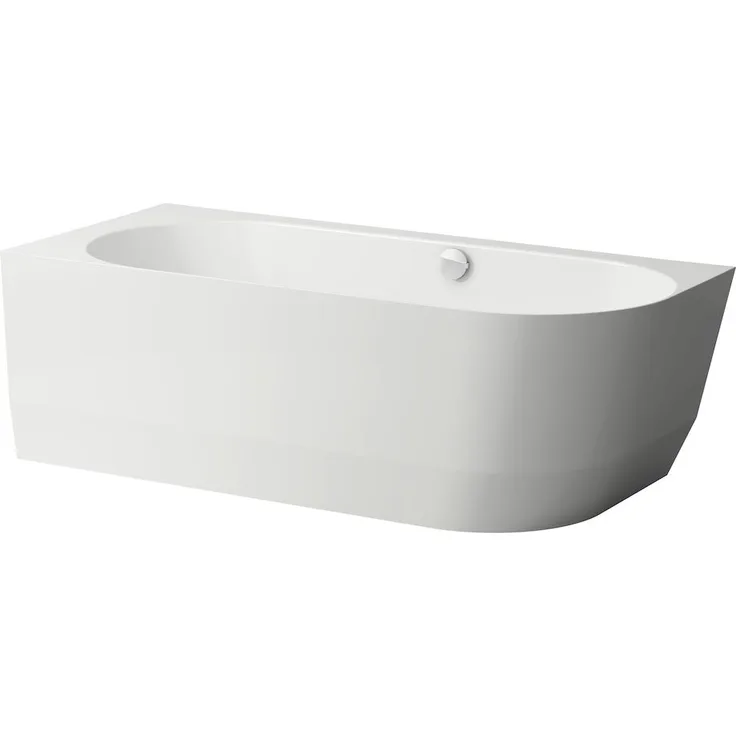 Laufen PRO Eck-Badewanne, Marbond, 1800x800x450mm, Version links, H2449560000001 - H2449560000001
