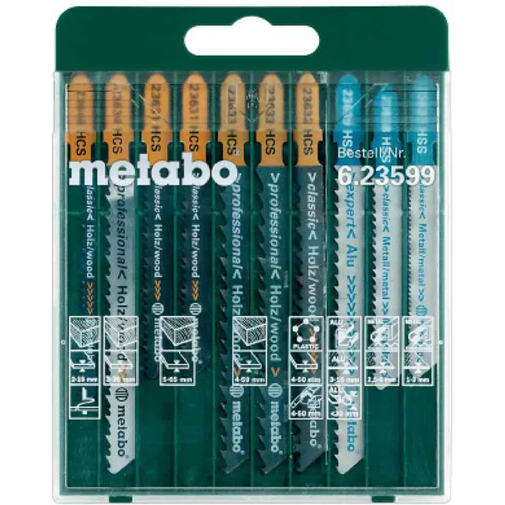 Metabo Stichsägeblattsortiment Promotion 10-teilig, 623599000