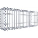 Gabiona Gabione 100 cm x 40 cm x 20 cm (L x H x T), Maschenweite 5 cm x 10 cm, Spirale