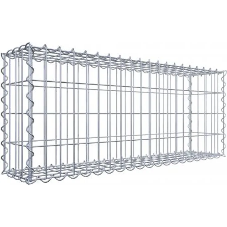 Gabiona Gabione 100 cm x 40 cm x 20 cm (L x H x T), Maschenweite 5 cm x 10 cm, Spirale