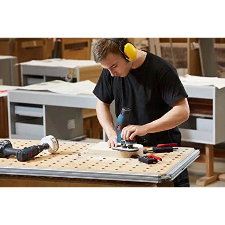 Bessey Waagrecht Schraubzwinge Niederzugspanner 2er Set WNS-Set-MFT für Multifunktionstische – Bild 5