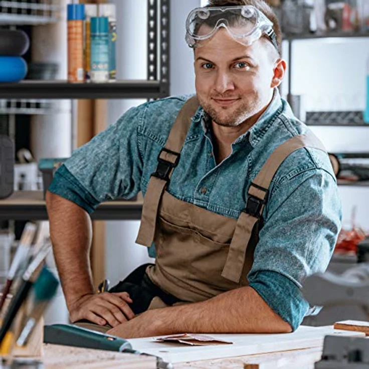 Schwerlastregal zum Stecken, HBT: 183x91x46 cm, Traglast: 1800 kg, 5 Ebenen, Keller & Garage, Stahl, schwarz – Bild 3