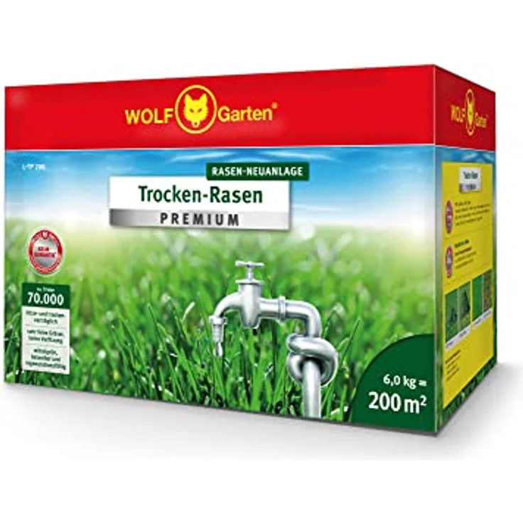 Wolf Garten Trockenrasen Premium L-TP 200 - Preisvergleich – Bild 2