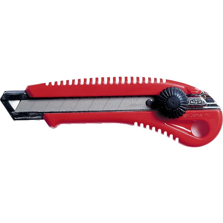 NT Cutter L 550 P, Kunststoff-Gehäuse, 18 mm Klinge, rot
