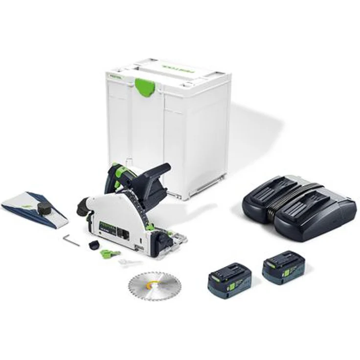 Festool Akku Tauchsäge Säge Schnellladegerät TSC 55 5,0 KEBI-Plus/XL 577342 – Bild 7