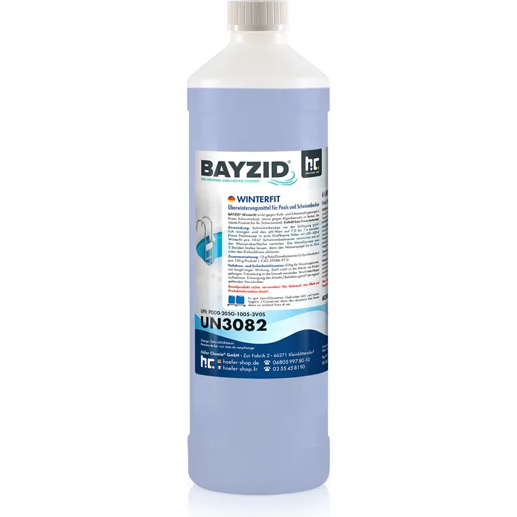 Höfer Chemie GmbH 3 x 1 Liter BAYZID Winterfit Überwinterungsmittel für Pools