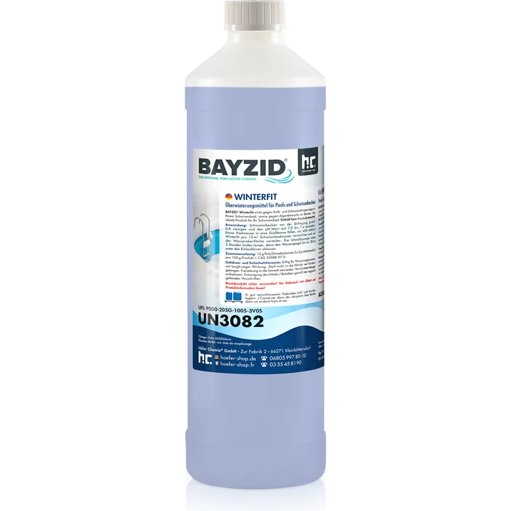 Höfer Chemie GmbH 3 x 1 Liter BAYZID Winterfit Überwinterungsmittel für Pools – Bild 1