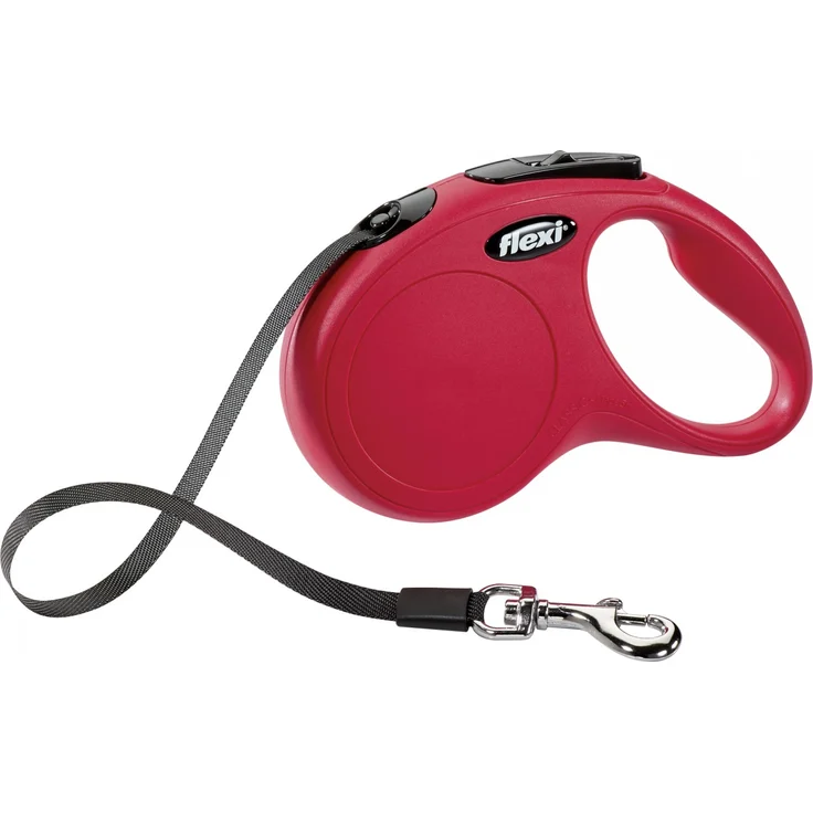 Flexi Hundeleine New Classic S Länge: 5 m, rot – Bild 1