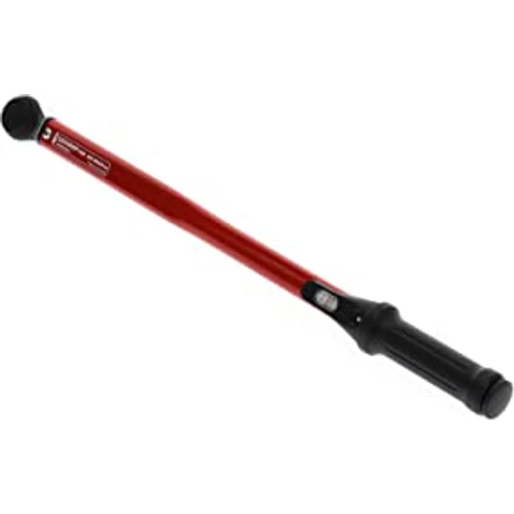GEDORE red Drehmomentschlüssel für Links- und Rechtsgewinde, 1-2 Zoll, 60-300 Nm, Stahlrohr, Rot-Schwarz – Bild 2