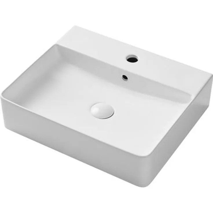 Waschtisch Prag Matt Weiß, 50 cm