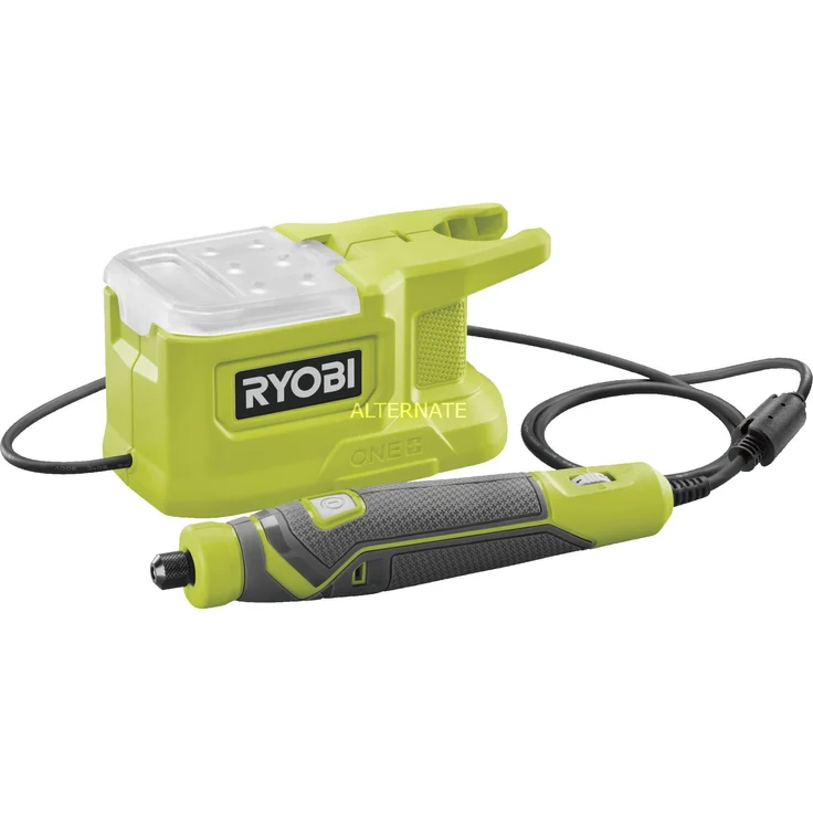 Ryobi ONE+ Akku-Rotationswerkzeug RRT18-0, 18Volt Geradschleifer, grün-schwarz – Bild 1