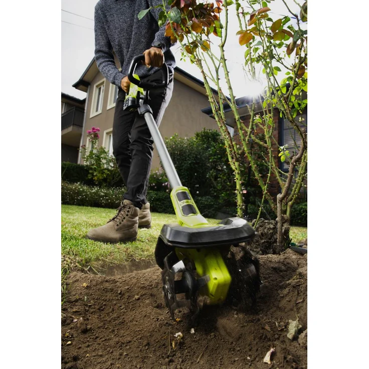 RYOBI ONE+ Akku-Grubber 18V 4 Hackmesser 3 Geschwindigkeitseinstellungen Teleskoprohr - ohne Akku und Ladegerät – Bild 6