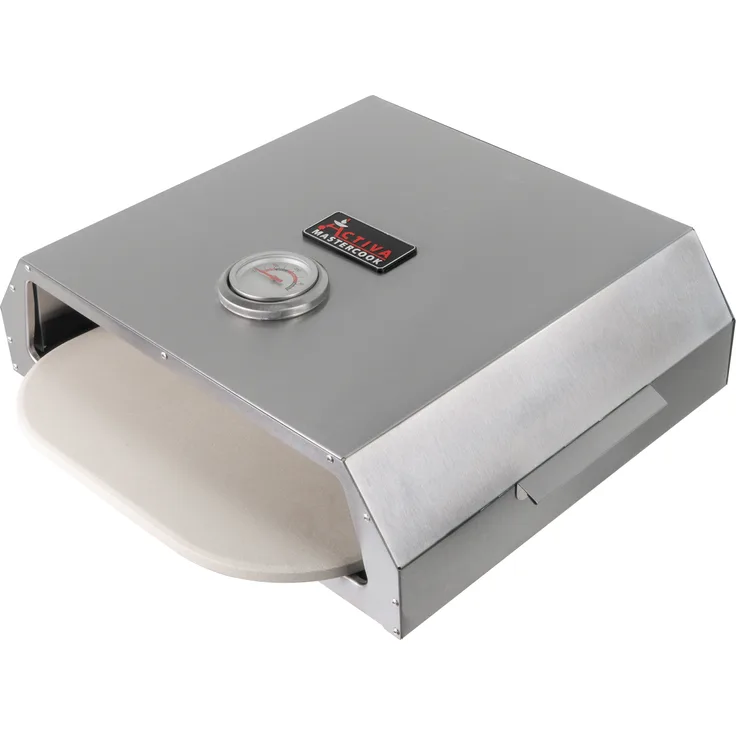 ACTIVA Pizzaofen Pizza Box Edelstahl Pizzaaufsatz ca. 44.5 x 13 x 35.5 cm BBQ