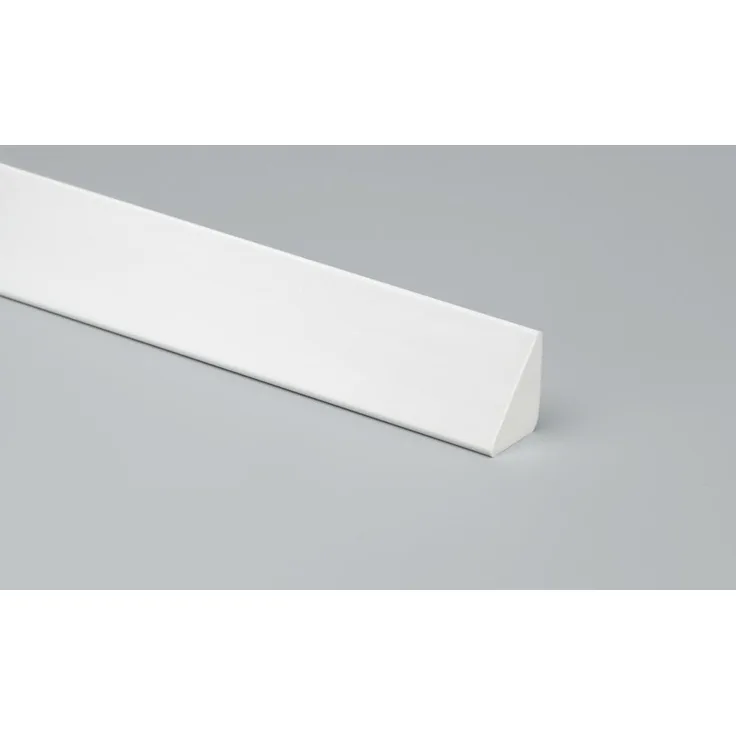 Primo Dreikantleiste 90 cm 21 x 15 mm weiß