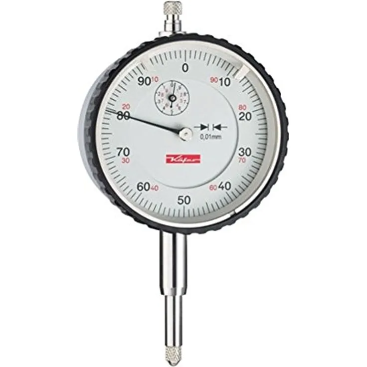 Käfer Messuhr 0,01mm - 10mm - 58mm - Stoßschutz - ISO 46 3 - DIN 878 10254 (10254)