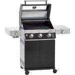 Rösle Gasgrill BBQ-Station VIDERO G3-S Vario+ schwarz 3 Hauptbrenner 2.700 cm² Grillfläche 2 Seitenablagen Edelstahl