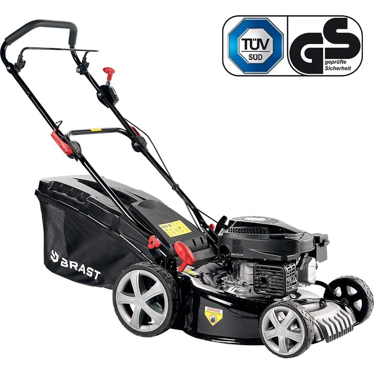BRAST Rasenmäher Benzin 3,5kW(4,76PS) ohne Antrieb 46cm Schnittbreite 18170 ECO - Preisvergleich – Bild 6