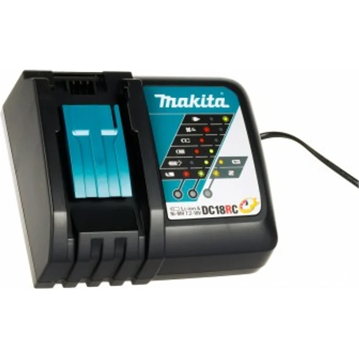 Makita DDF482 Akku Bohrschrauber 18 V 62 Nm 2-Gang Schnellspannbohrfutter 2x Akku 6,0 Ah und Ladegerät im Makpac – Bild 3