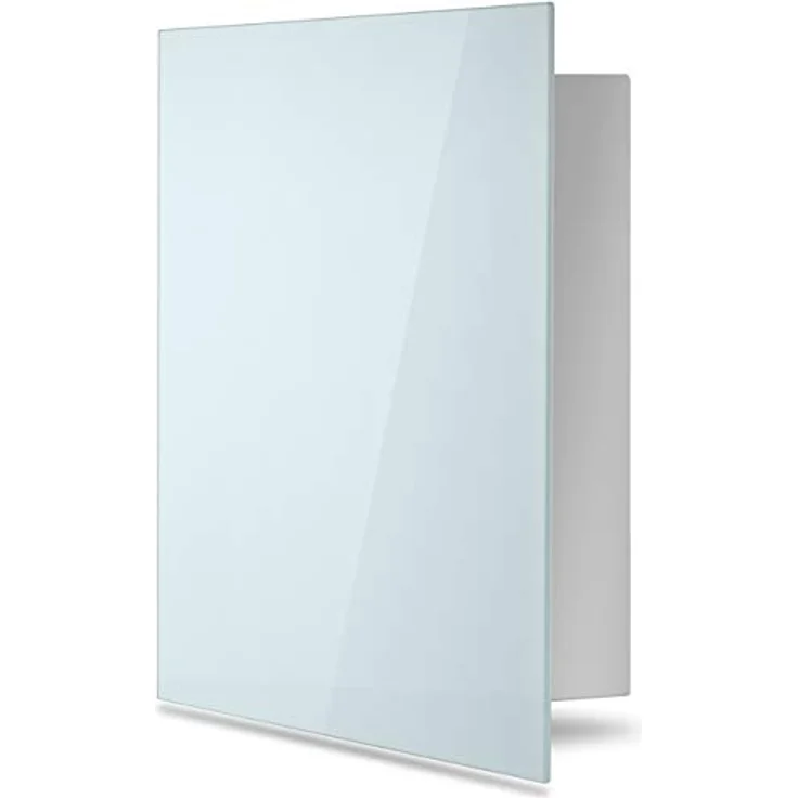 Schlüsselkasten mit Glasmagnettafel und 6 Magneten, 35 x 35 x 6,5cm milchglas – Bild 3