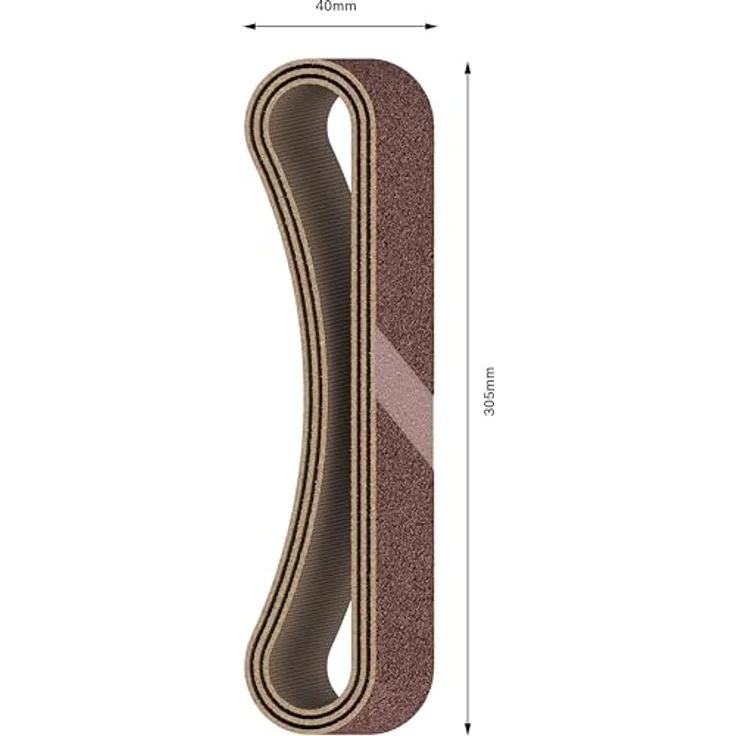 Bosch Professional Schleifband X440 Best for Wood? 40x305mm Korn 80, 3 Stk. – Bild 4