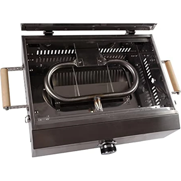 Tisch Gas Pizzaofen Grill Bologna 3,5 kW max Temperatur 300 Grad Piezozündung - Preisvergleich – Bild 4