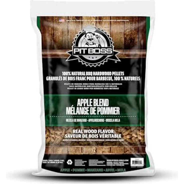Pellet 'GRILL FUEL' - 9kg Sack - Apfelholz Apple – Bild 2