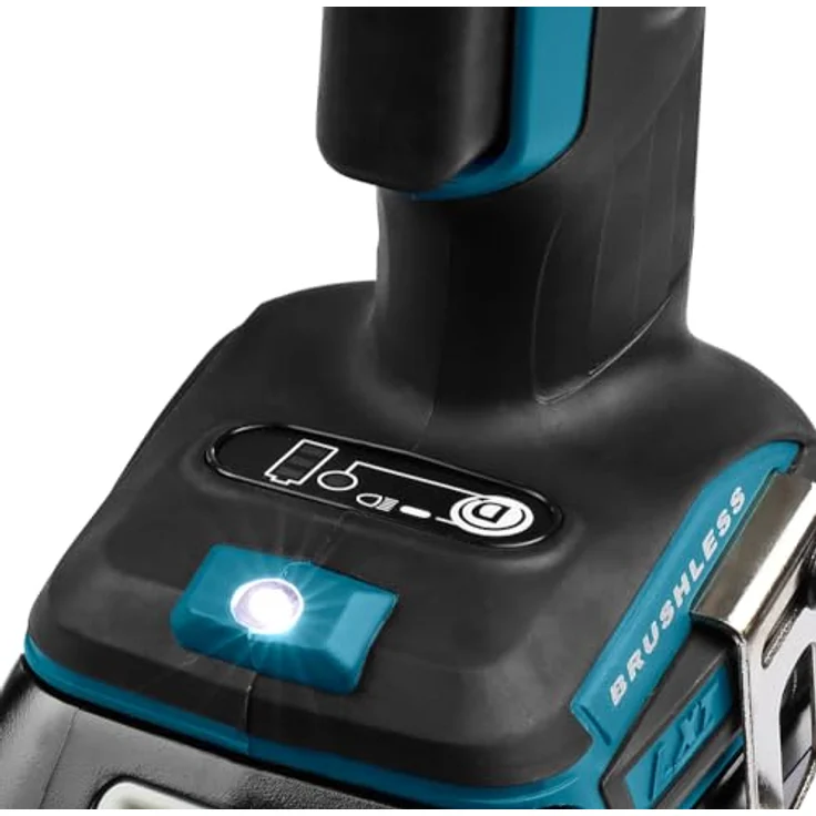 Makita DFS452ZJ Akku-Schnellbauschrauber Brushless 18V + Koffer Makpac, 18 V, blau, silber – Bild 5