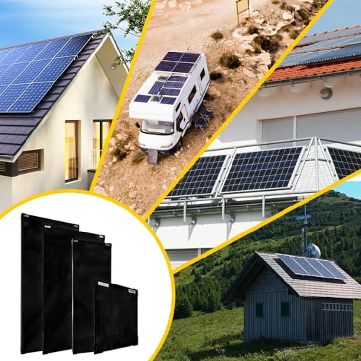 Offgridtec OLP 100W Solarpanel 12V Schindeltechnologie PERC V2, optimierte Leistung und flexibles Design in schwarz – Bild 4
