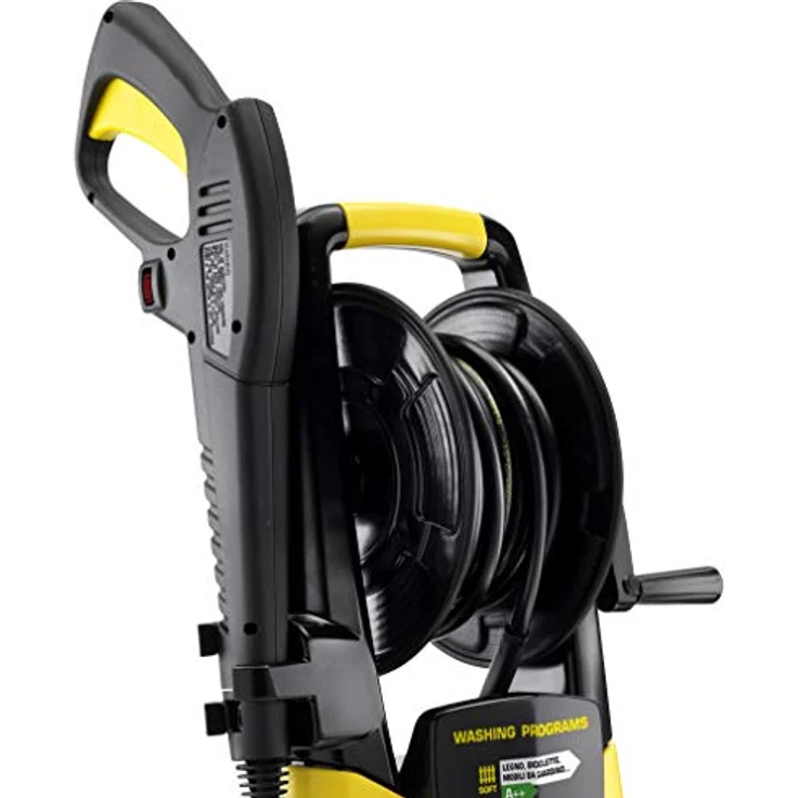 Lavor Kaltwasser Hochdruckreiniger STM 160 WPS PLUS, 160 bar, 510 L/h, integrierte Schlauchhaspel, elektrisch, auf Rädern – Bild 3