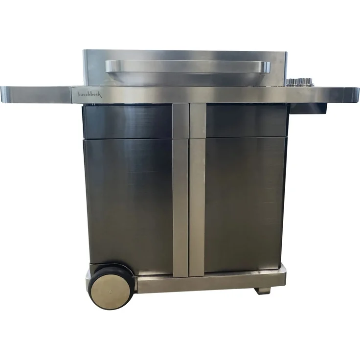 Buschbeck Gasgrill Premium P1000, Edelstahl mit hoher Leistung und elegantem Design