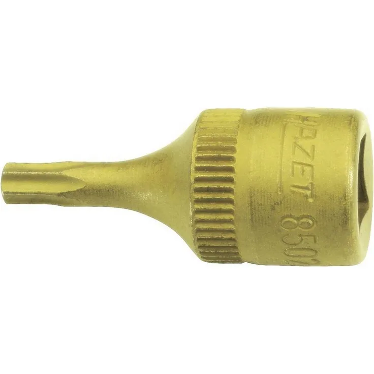 HAZET Bit- und Steckschlüsselset 8502-T30, Innen-TORX Steckschlüssel-Bit-Einsatz 6.3 mm (1/4″)