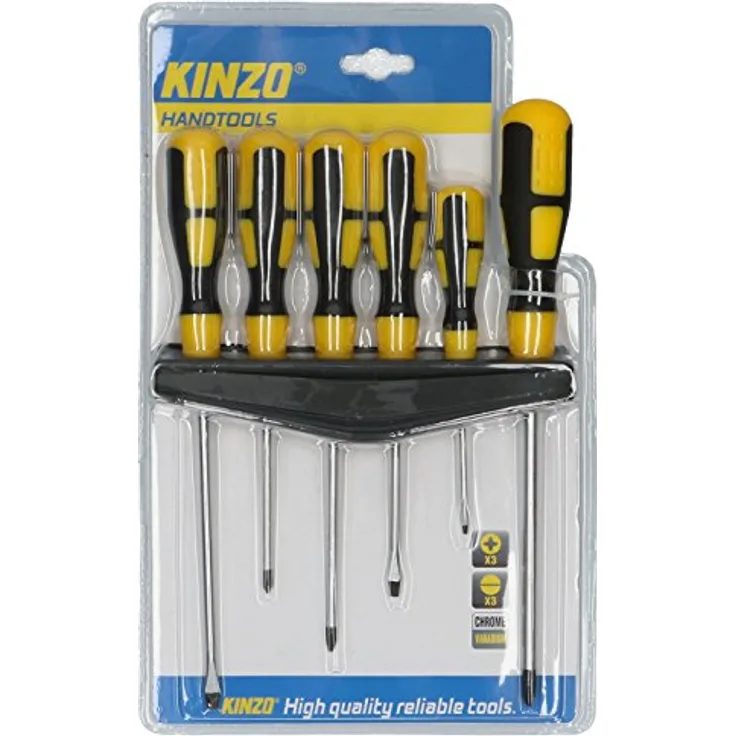 Kinzo Schraubendreher Set (6 Stück), 1 Stück, 871125249355